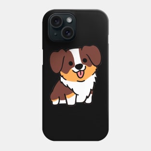 Red Tri Australian Shepard Phone Case