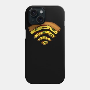 Pizza and Wifi, Funny Pizza Lover, Foodie Phone Case