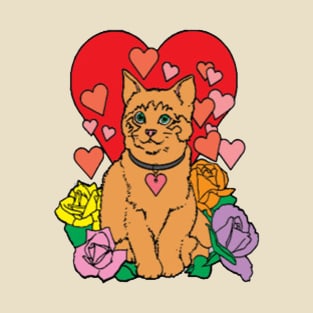 Cat has Lots of Love T-Shirt