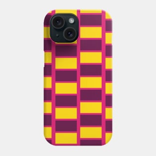 Rectangular Seamless Pattern - Optical Illusion 015#001 Phone Case