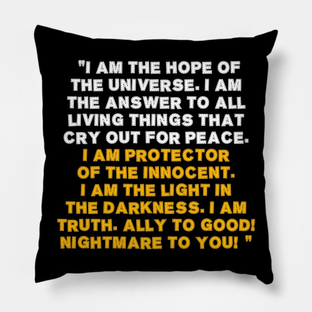 Quote dragon ball Pillow by Dexter