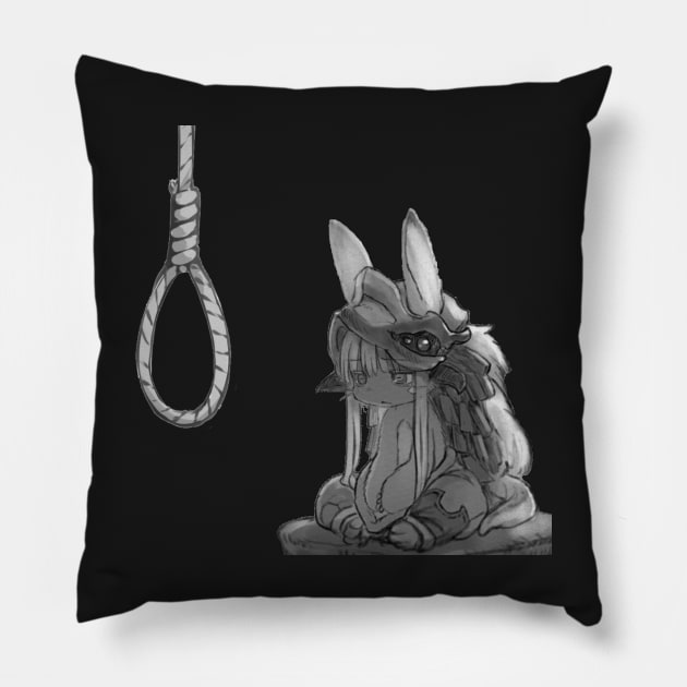 Sad Nanachi Pillow by KokoroPopShop