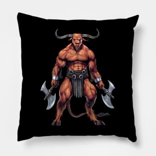 Ancient Greek Mythology Minotaur Pillow