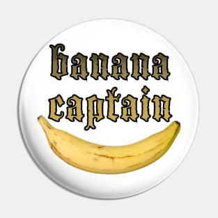 Banana Captain Pin