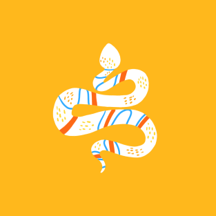 Snakes on Yellow T-Shirt