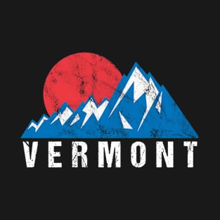 Retro Vintage Vermont T-Shirt