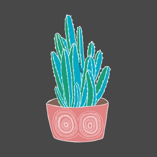 Succulent in clay pot T-Shirt