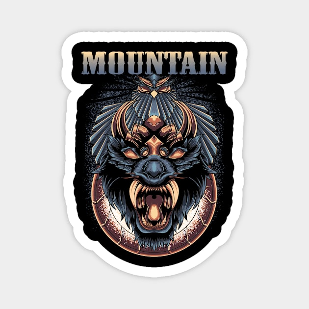 MOUNTAIN BAND Magnet by kuzza.co