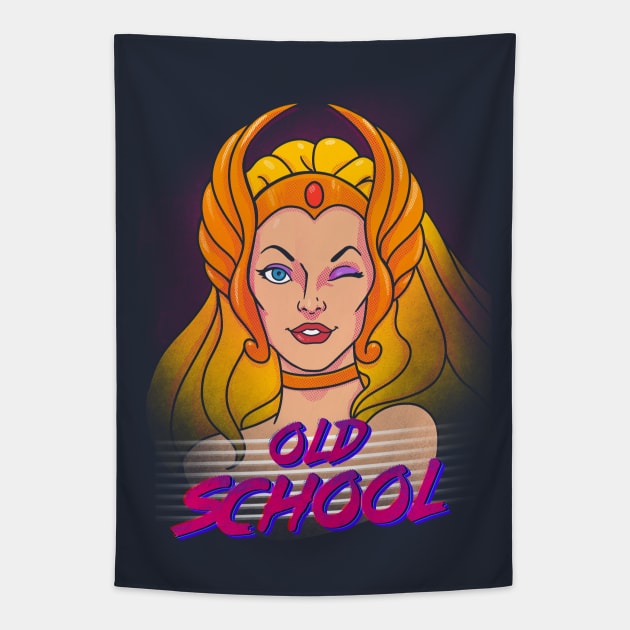 Shera Old School Tapestry by RetroFreak