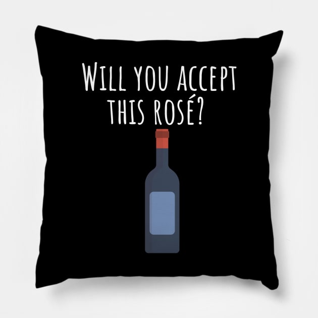 Will you accept this rose Pillow by maxcode