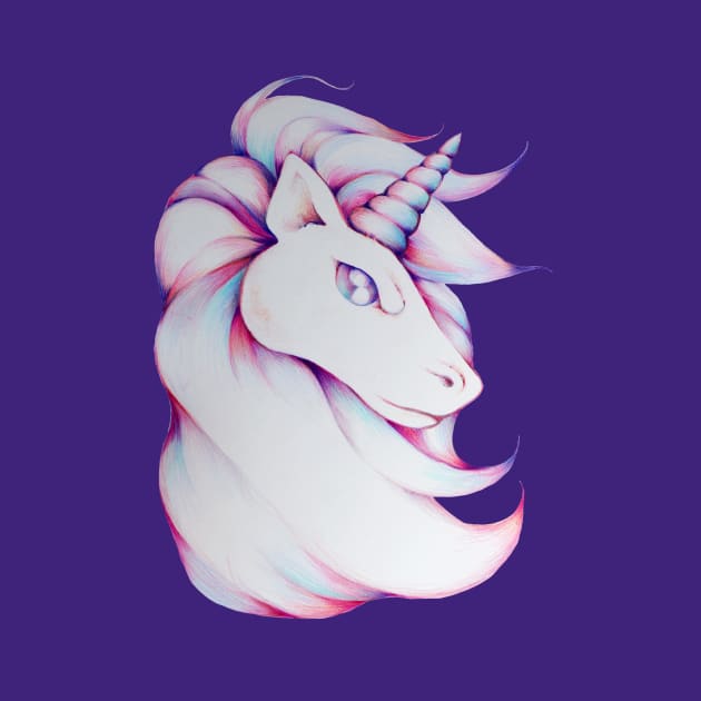 Majestic Badass Unicorn by bubbsnugg