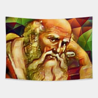 St. Jerome Snow Portrait | St. Jerome Artwork 15 Tapestry