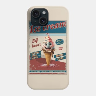 Ice Cream Vintage Phone Case