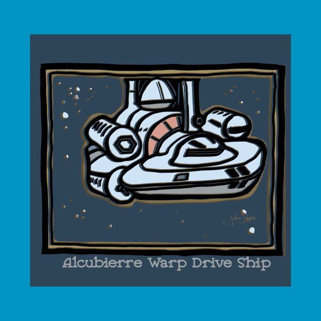 Alcubierre Warp Drive Ship by JSnipe