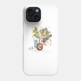 Orange tree in Old Jaffa, Israel Phone Case