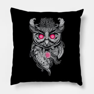 owl red eyes bmth Pillow