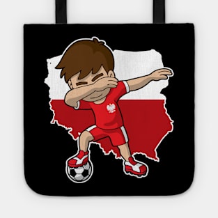 Soccer Poland Polish Polska Boy Polski Flag Map Tote