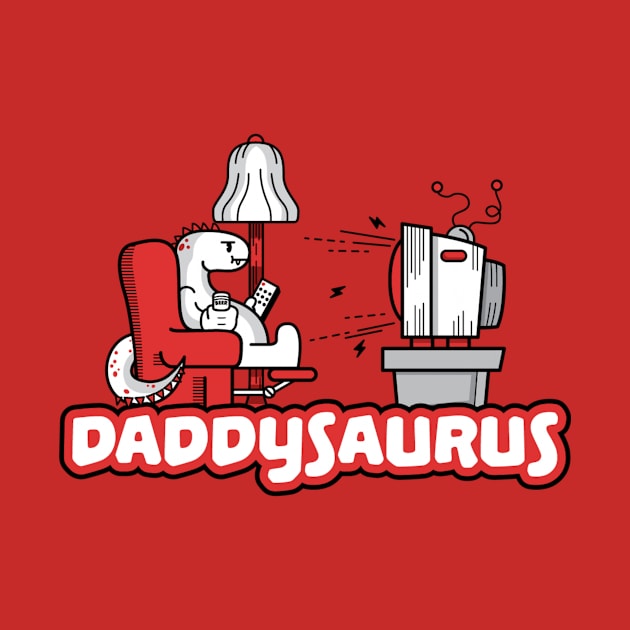 Daddysaurus Rex by SpacemanTees