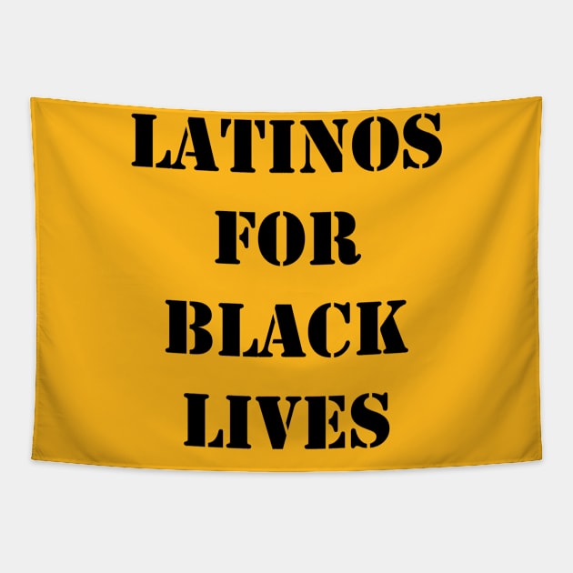 latinos for black lives Tapestry by osaya