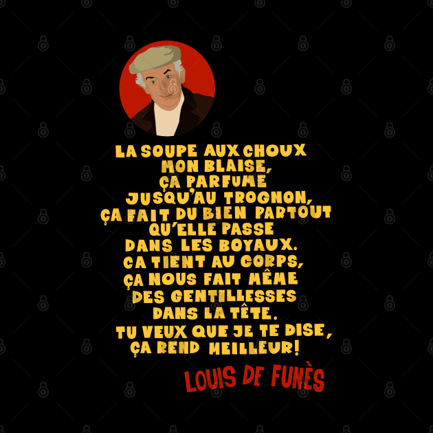 La Soupe aux Choux : Louis de Funes by Boogosh