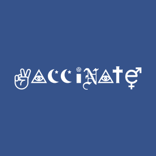 Vaccinate - Coexist T-Shirt