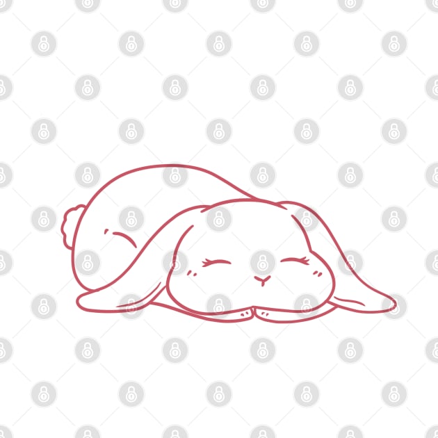 Sleepy Bailey Line Art | Bunniesmee Wedding Edition by GambarGrace