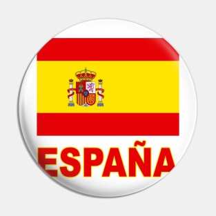 España - The Pride of Spain: Spanish Flag Design Pin