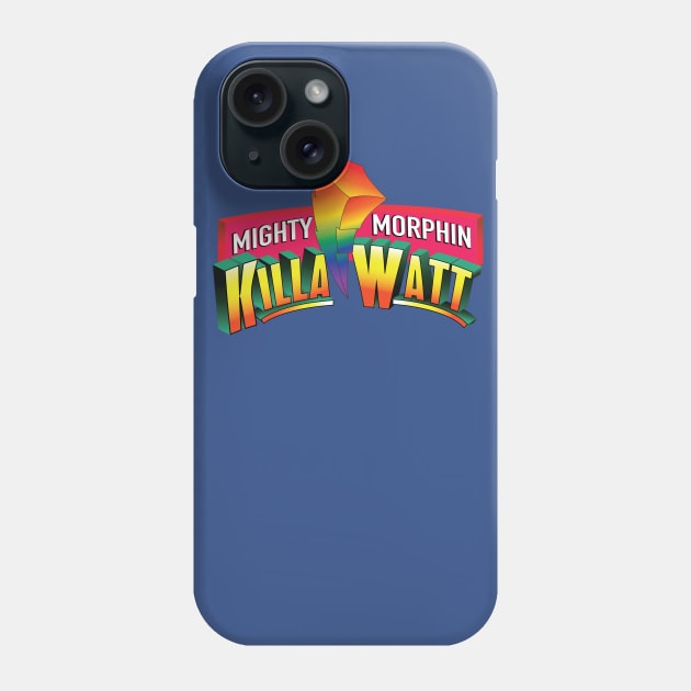 Mighty Morphin Killa Watt Phone Case by HTW Shop