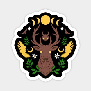 Mythical Deer Magnet