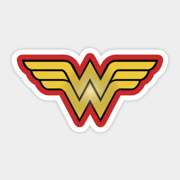 Wonder Woman Symbol Girl Sticker Teepublic