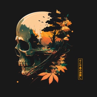 skull illustration T-Shirt