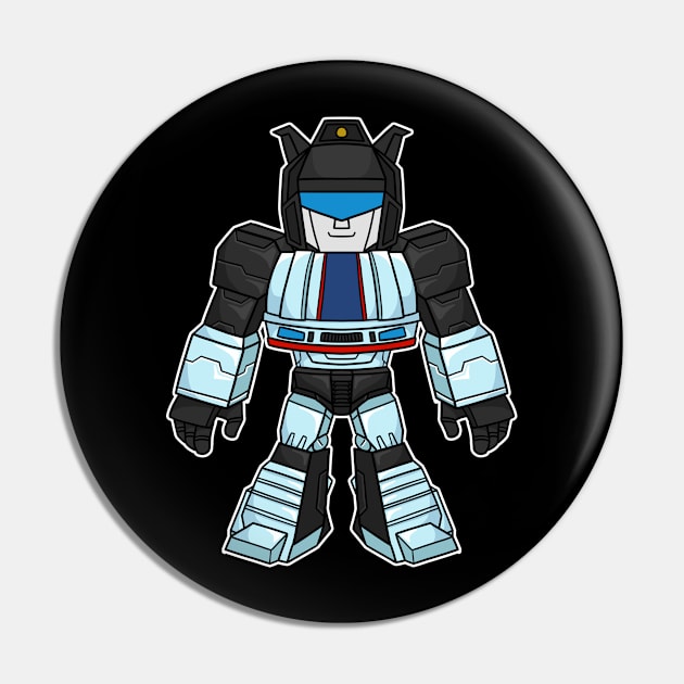 Autobot Jazz Pin by Chibi Pops