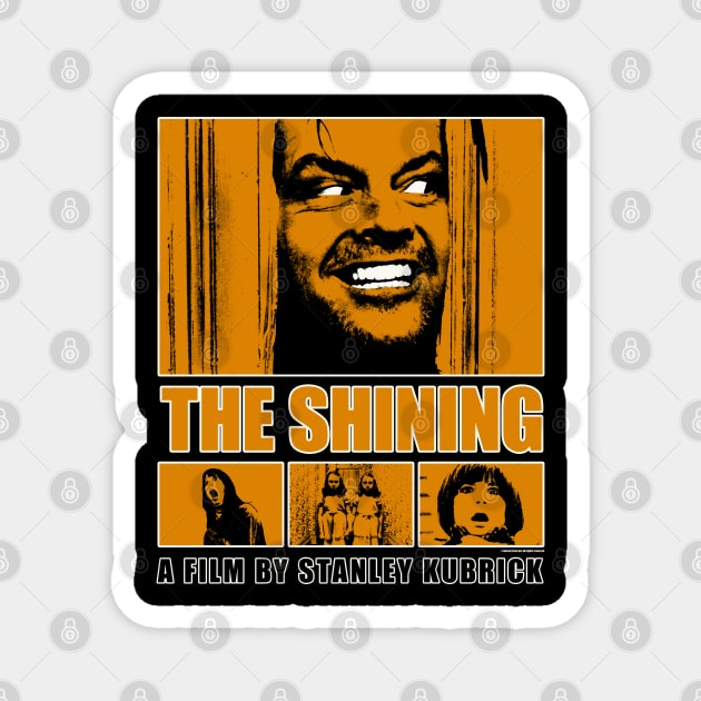 the shining grunge Magnet by Genetics art