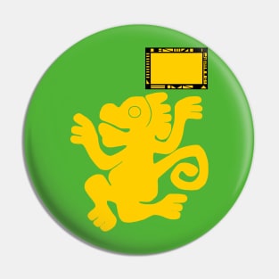 Green Monkeys Pin