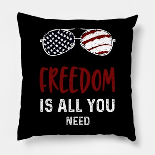 Freedom Is All You Need Pillow