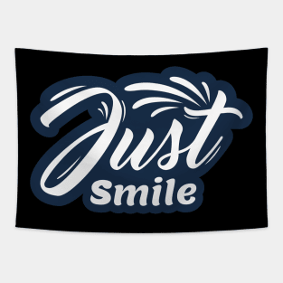 Just Smile Tapestry