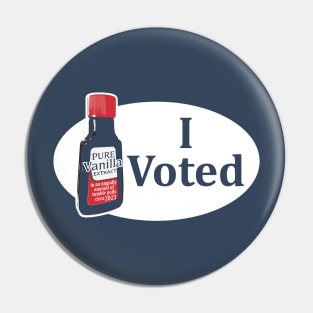 (I) Voted For Vanilla Pin