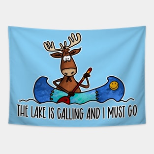 The Lake is Calling and I must Go Tapestry