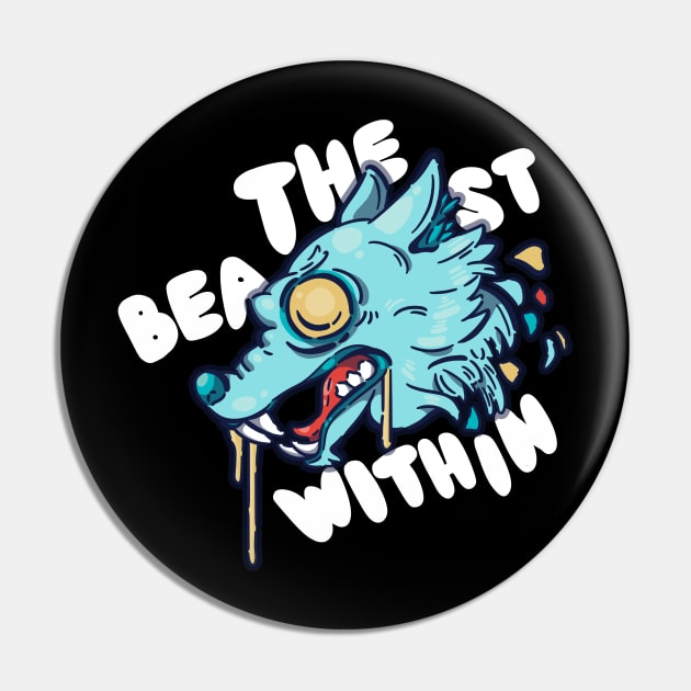 Beast Pin by Guyshulia