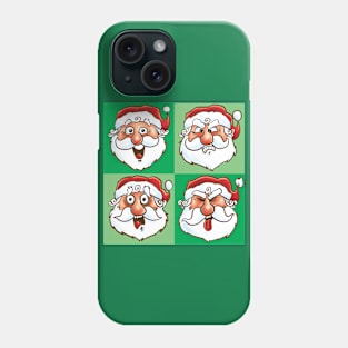 Santa Faces Phone Case