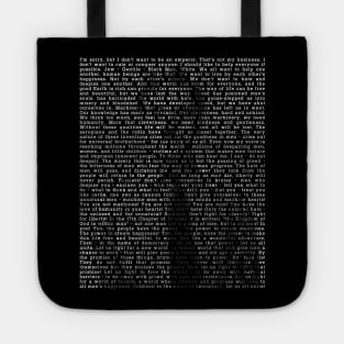 The Great Dictator Speech Tote