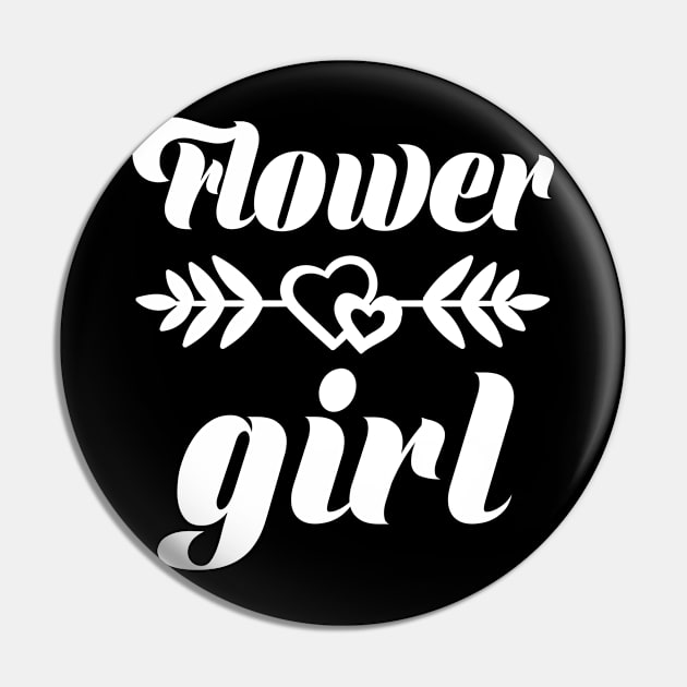 Flower Girl Pin by WorkMemes