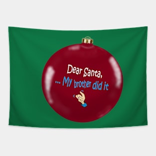 Dear Santa Tapestry