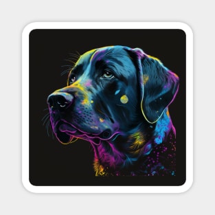 Black Labrador Retriever Magnet