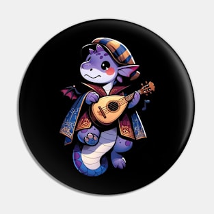 Melodyscale Troubadour Pin