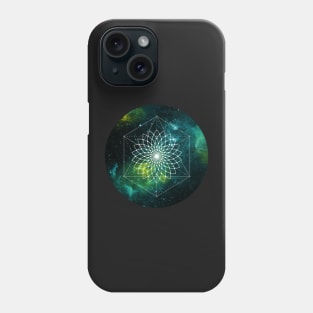 LOTUS FLOWER ASTRAL GEOMETRY - FOR EDUCATED COOL-DUDES LIKE YOURSELF Phone Case