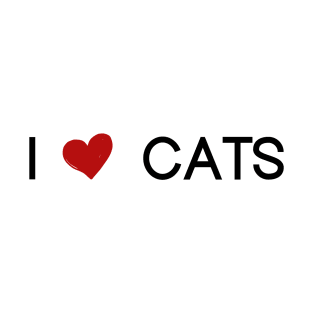 i love cats T-Shirt