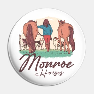 Horse Girl Pin