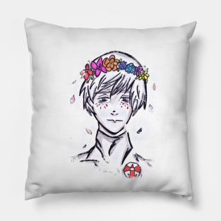 Leslie the pretty flower Pillow