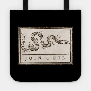 Join or Die Flag of the Republic Tote